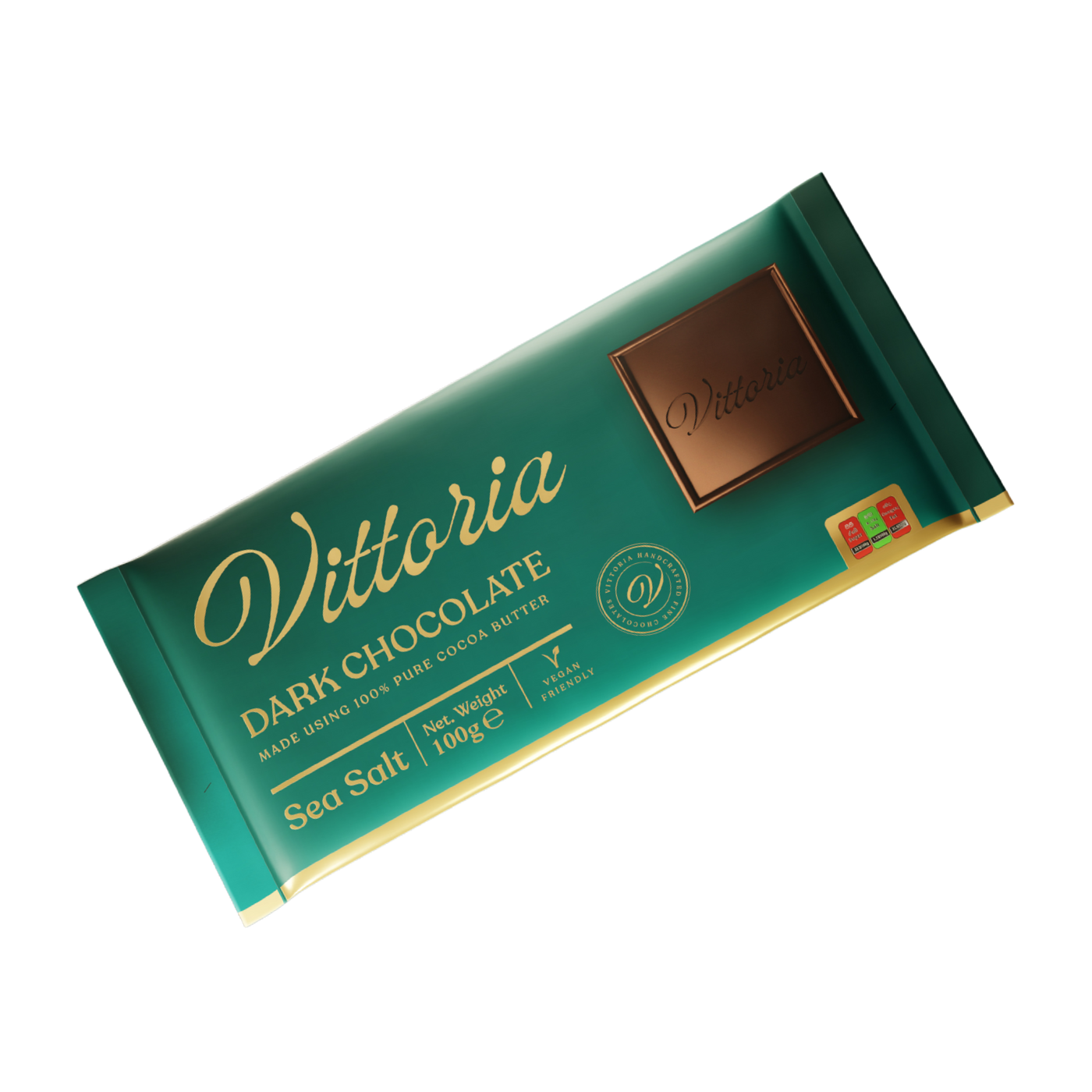 Dark Chocolate Sea Salt - Vittoria Chocolates